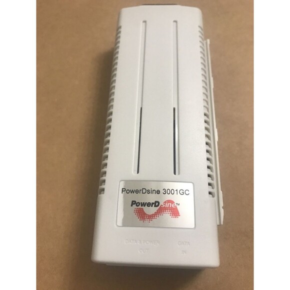 PowerDsine 3001GC Gigabit PoE Injector PD-3001GC/AC Power over Ethernet Midspan - Picture 2 of 3